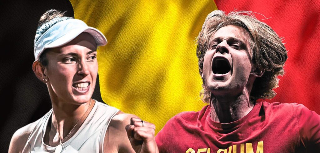 Elise Mertens en Zizou Bergs - © Jimmie48 Tennis Photography en Getty Images for ITF