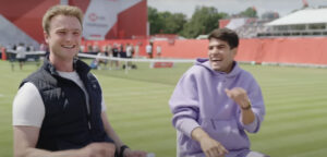 Josh Berry en Carlos Alcaraz - © Online video