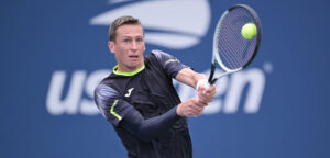 Kimmer Coppejans op de US Open op 21 augustus 2025 - © Pete Staples/USTA