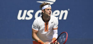 Zizou Bergs op de US Open op 25 augustus 2025 - © Rhea Nall/USTA