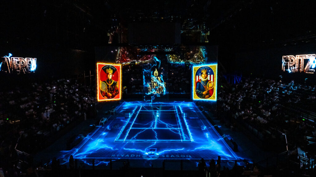 Visuele hoogstandjes op Six Kings Slam op 15 oktober in Riyad - © Six Kings Slam