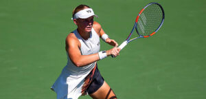 Jeline Vandromme op de US Open op 6 september 2025 - © Jimmie48 Tennis Photography