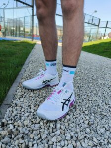 Tennisplaza-redacteur Kristof Smet test de ASICS Solution Speed FF 4 - © Kristof Smet (Tennisplaza)