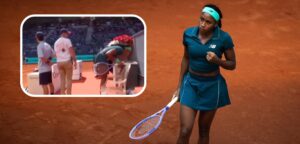 Coco Gauff op WTA Madrid op 26 april 2026 - © Jimmie48 Tennis Photography en Online video