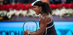 Hailey Baptiste op WTA Madrid in april 2026 - © Jimmie48 Tennis Photography