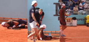 Terence Atmane en Ugo Humbert op ATP Madrid op 25 april 2026 - © Online video