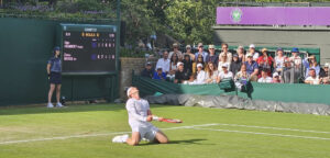 Zizou Bergs op Wimbledon op 30 juni 2026 - © Tennis Belgium (X)