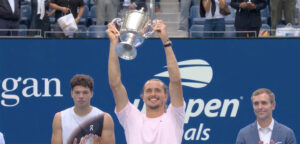 Alexander Zverev en Ben Shelton op de US Open op 13 september 2026 - © USTA