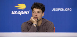 Ben Shelton op de US Open op 13 september 2026 - © USTA