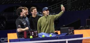 Zizou Bergs, Raphaël Collignon, Alexander Blockx, Dick Norman en Henri PFR - © Betty Stolck (Tennisplaza)
