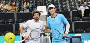 Martin Damm en Buvaysar Gadamauri - © Betty Stolck (Tennisplaza)