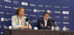 Dick Norman en Kristoff Puelinckx - © Melissa Van de Wiele (Tennisplaza)